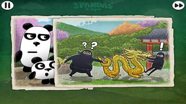 三只熊猫在日本截图