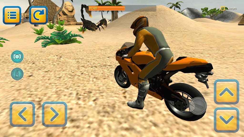 沙漠摩托车驾驶截图
