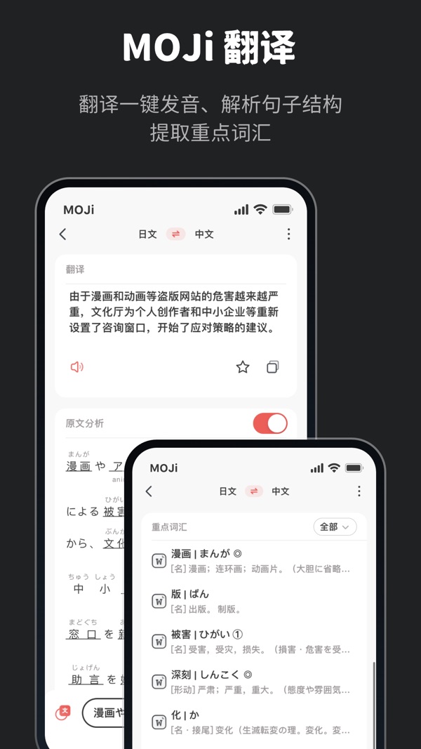 MOJi辞書截图