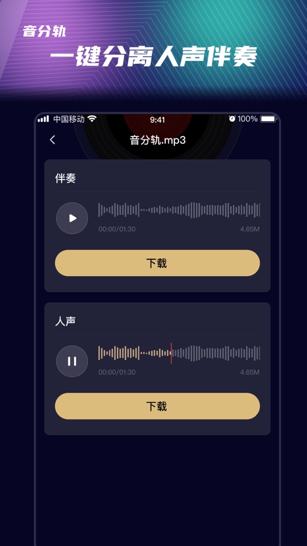 音分轨截图