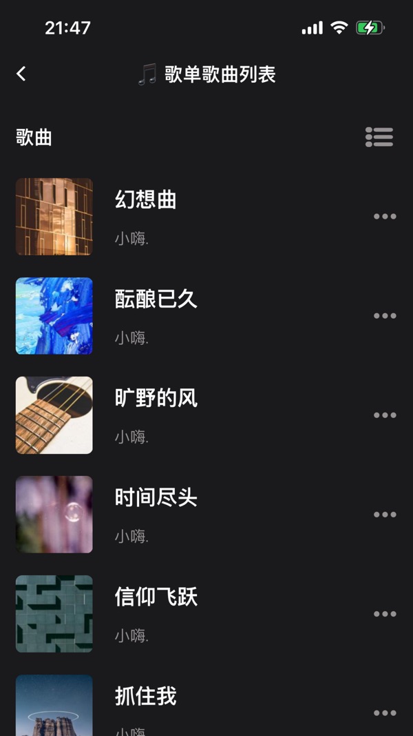 汽震音乐截图