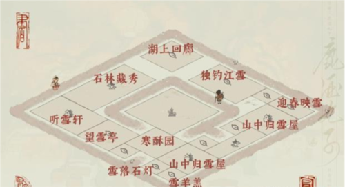 《江南百景图》白雪镇布局攻略分享