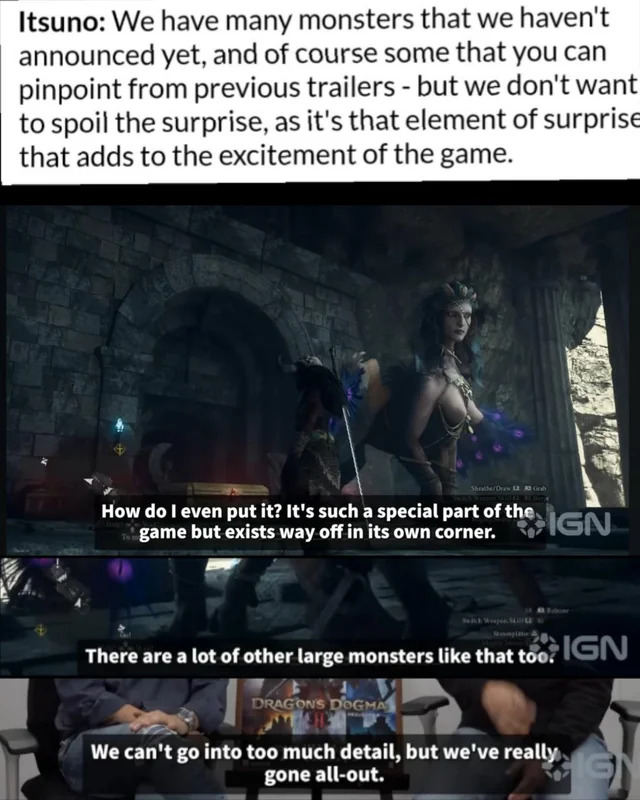 《龙之信条2》玩家批评敌人种类缺乏多样性及刷新机制问题