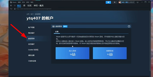 steam家庭共享怎么两人一起玩